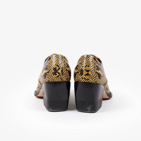 Chloé Rylee Short Python Boots - Picture 3 of 9